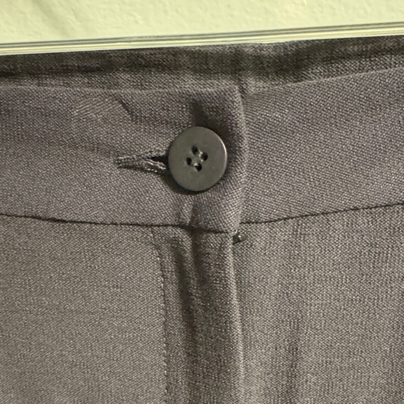 Eileen Fisher Elegant Gray Trousers Size 14 - Picture 3 of 7